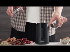 40g Μικρή αυτόματη μηχανή εσπρέσο, Μύλος καφέ Mini Spice Bean ματ μαύρο