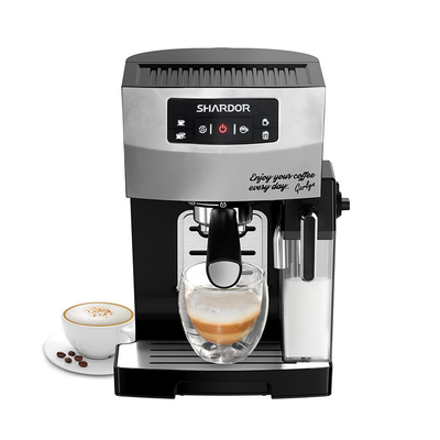 Μηχανή καφέ ABS με τον ενιαίο κατασκευαστή Cappuccino Latte Espresso καφέ Frother SS304 γάλακτος