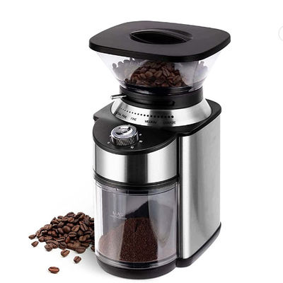 Ηλεκτρικός κωνικός Τύπος 19 καφέ Espresso μύλων καφέ σαλιασμάτων ανοξείδωτου που θέτει