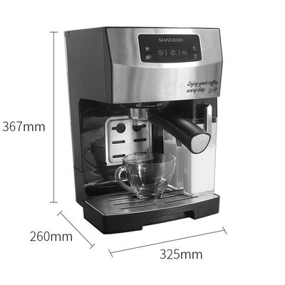 Αυτόματη μηχανή καφέ Espresso με επαγγελματικό εμπορικό έξυπνο Frother γάλακτος
