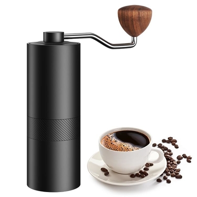 Σαλιασμάτων Espresso ακριβές φορητό DIY καφέ ανοξείδωτου χειρωνακτικό λογότυπο μύλων