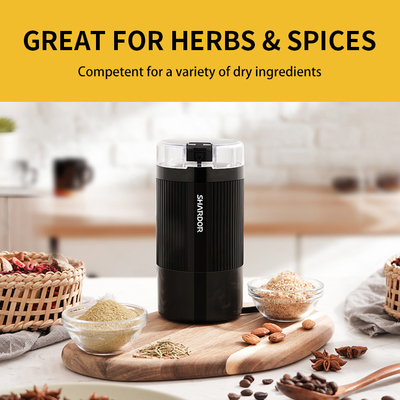 150W εμπορική ηλεκτρική ικανότητα μύλων 60g καφέ, μύλος καρυκευμάτων ανοξείδωτου 304