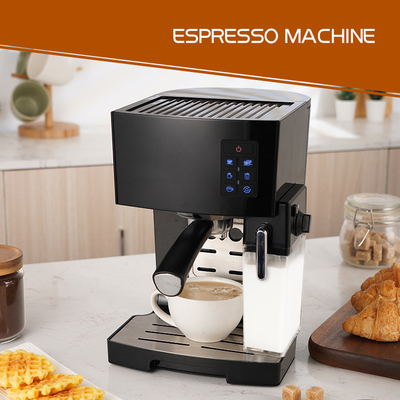 1240W αυτόματη γάλακτος Frother καφέ μηχανή Espresso μηχανών διπλή ημι αυτόματη