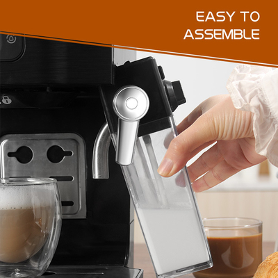 1240W αυτόματες Cappuccino κατασκευαστών γρήγορες μηχανές καφέ Frother Espresso γάλακτος θέρμανσης αφρίζοντας