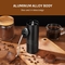 Μαύρος μύλος καφέ ρύθμισης 12 συμπαγής διπλά ρουλεμάν Handcrank κωνικός μύλος σαλιασμάτων
