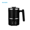 300ML 4--1 μαύρο κρύο καυτό γάλα Frother γάλακτος Espresso που θερμαίνει Foamer αποσπάσιμο