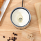 Στιλπνός μεταλλινών μαύρος Espresso γάλακτος Frother αποσπάσιμος έλεγχος 65°C θερμοκρασίας βάσεων ακριβής
