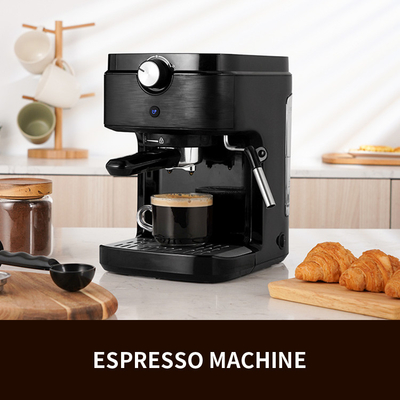 SS304 πολλών χρήσεων Roaster μηχανών 0.9L ιταλικός Espresso καφέ ψηφιακός κατασκευαστής καφέ