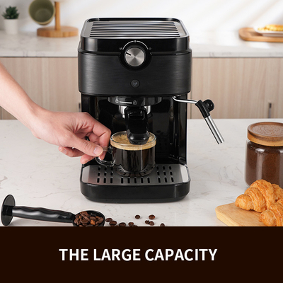 SS304 πολλών χρήσεων Roaster μηχανών 0.9L ιταλικός Espresso καφέ ψηφιακός κατασκευαστής καφέ