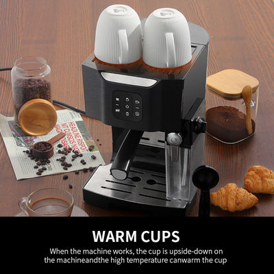 Μηχανή καφέ Espresso με το ανοξείδωτο δεξαμενών Frother γάλακτος