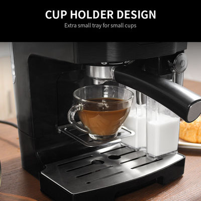 Μηχανή καφέ Espresso με το ανοξείδωτο δεξαμενών Frother γάλακτος